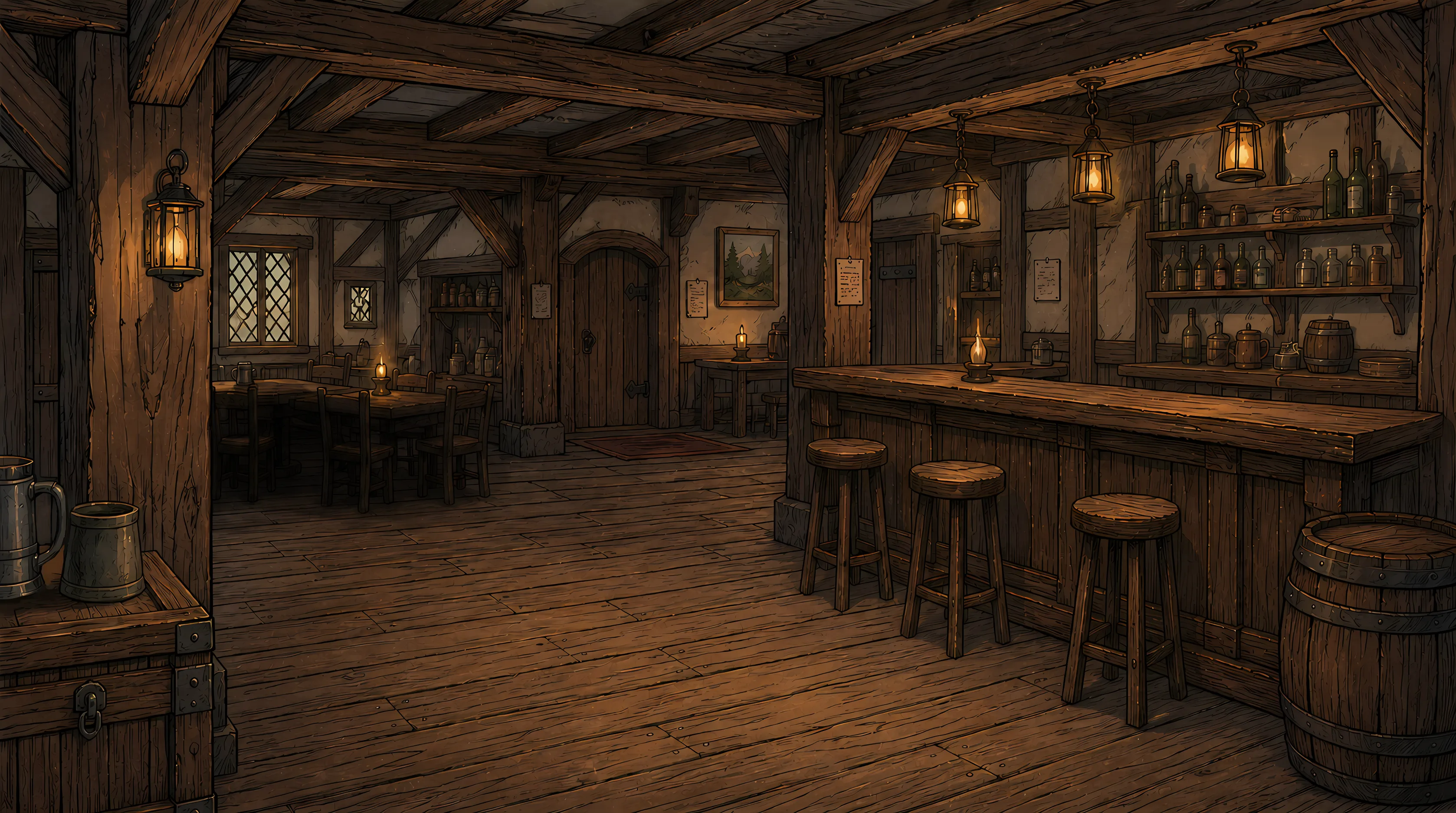 Tavern interior