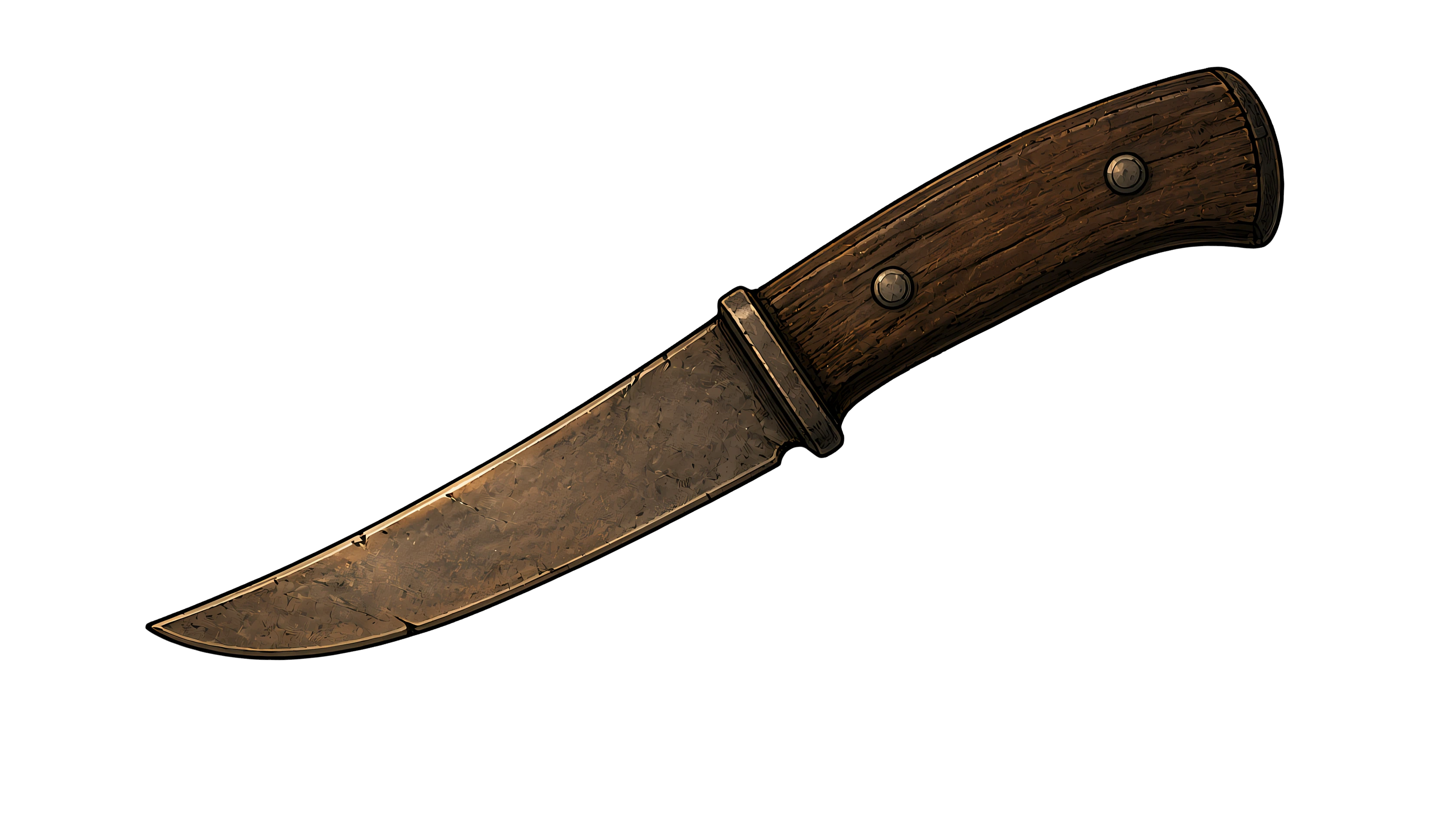 A knife