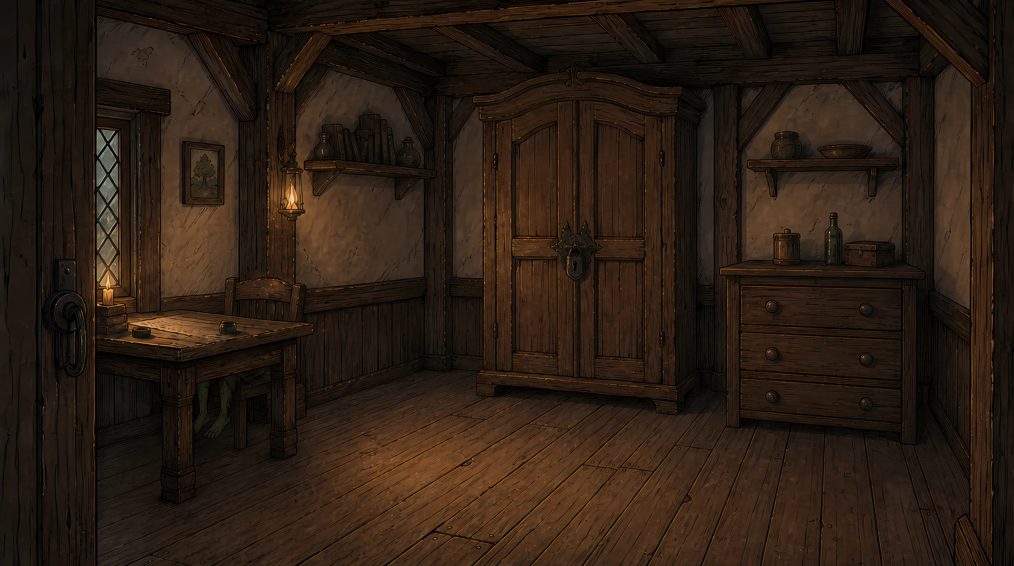 Tavern backroom